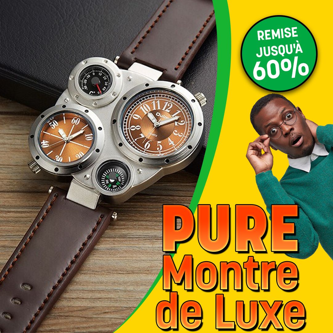MONTRE DE LUXE ET SPORT TRIPEL