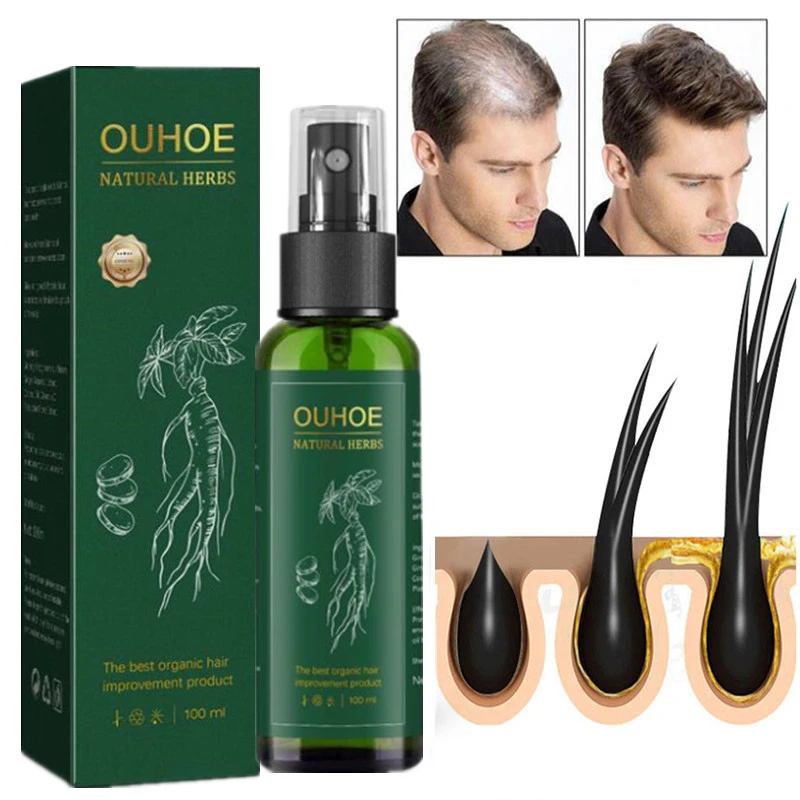 Spray regenerador de cabelo - para homens e mulheres - Gabão