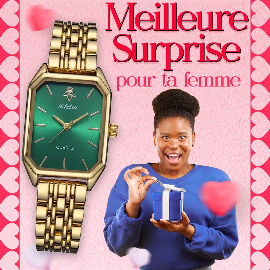 Montre YALALUSI pour Femme De Luxe-COD
