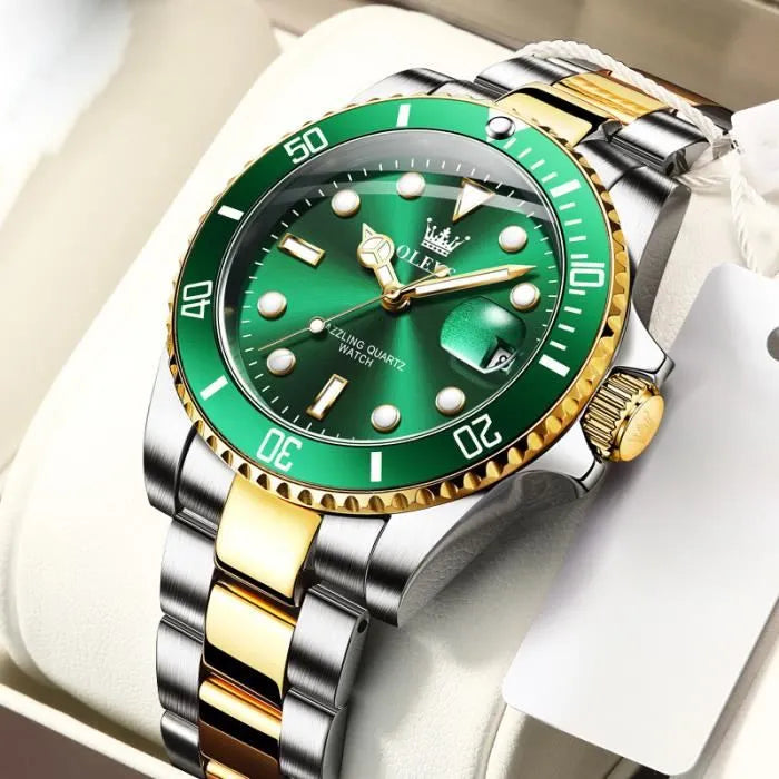 OLEVS-Montre de lux pour homme-COD